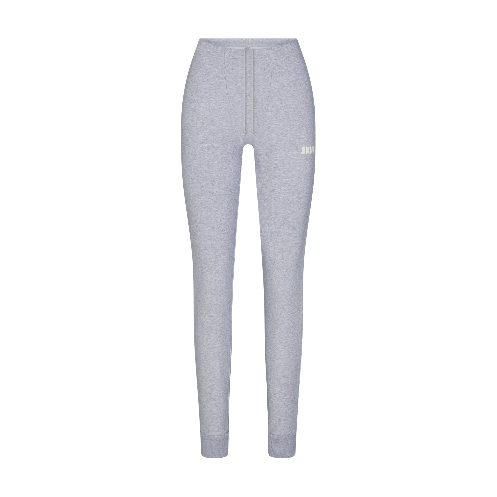 COTTON FLEECE LEGGING | HEATHER GREY FLAT ON A WHITE BACKGROUND | FLT