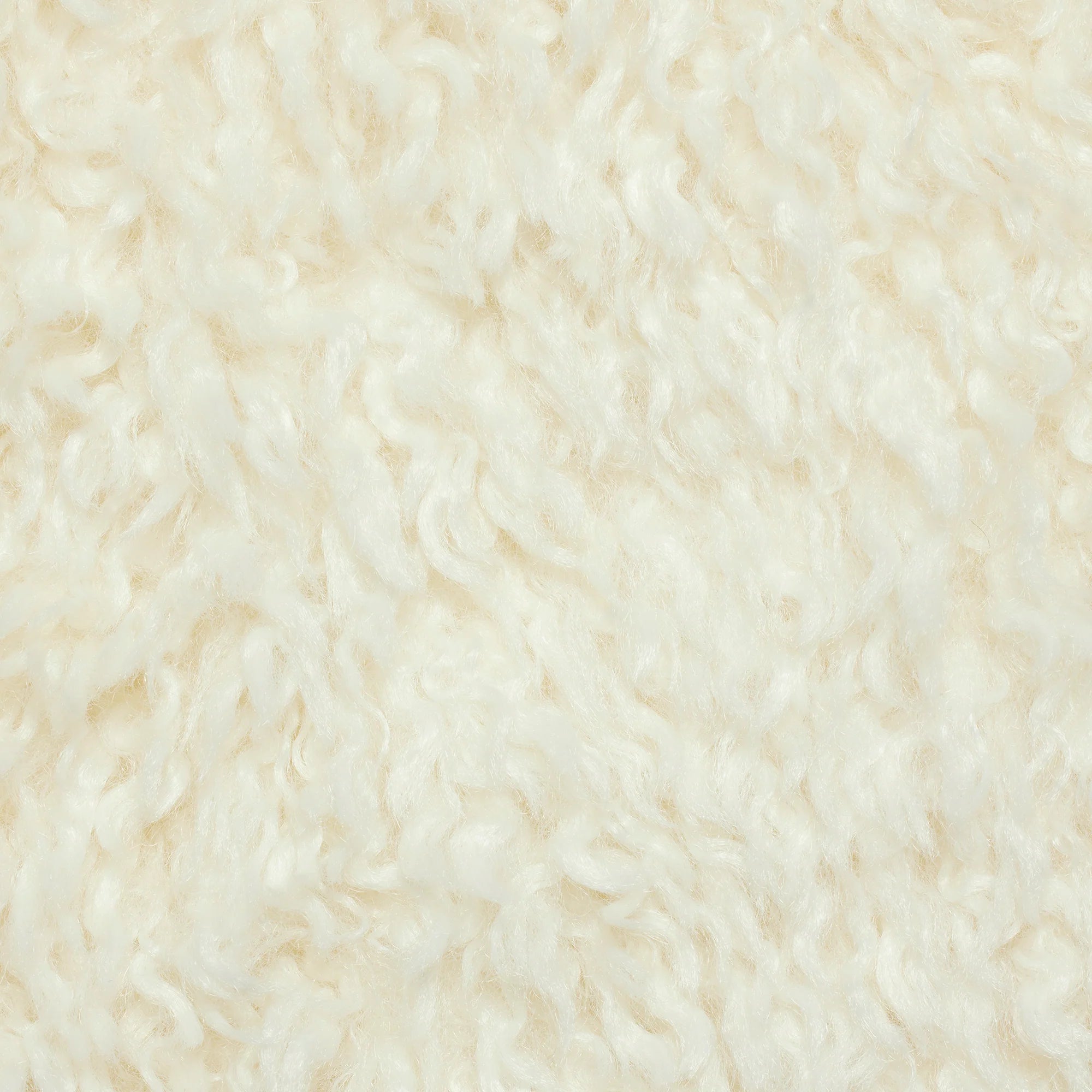 FAUX FUR HOODIE | EGRET ADDITIONAL FABRIC DETAILS
