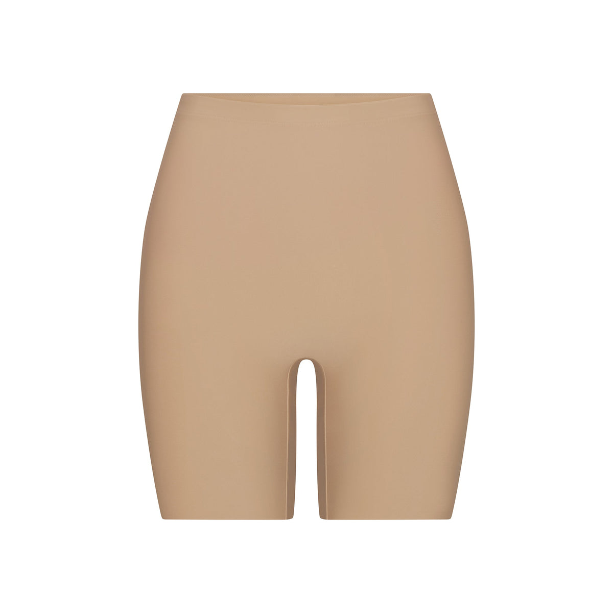 SKIMS BODY BUTT ENHANCING PADDED SHORT | CLAY FLAT ON A WHITE BACKGROUND | FLT | FLT