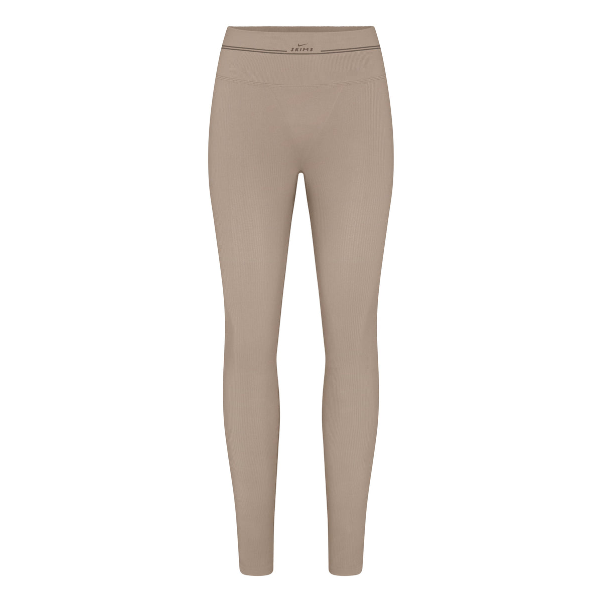 NikeSKIMS RIBBED SEAMLESS 26" LEGGING | DRIFTWOOD