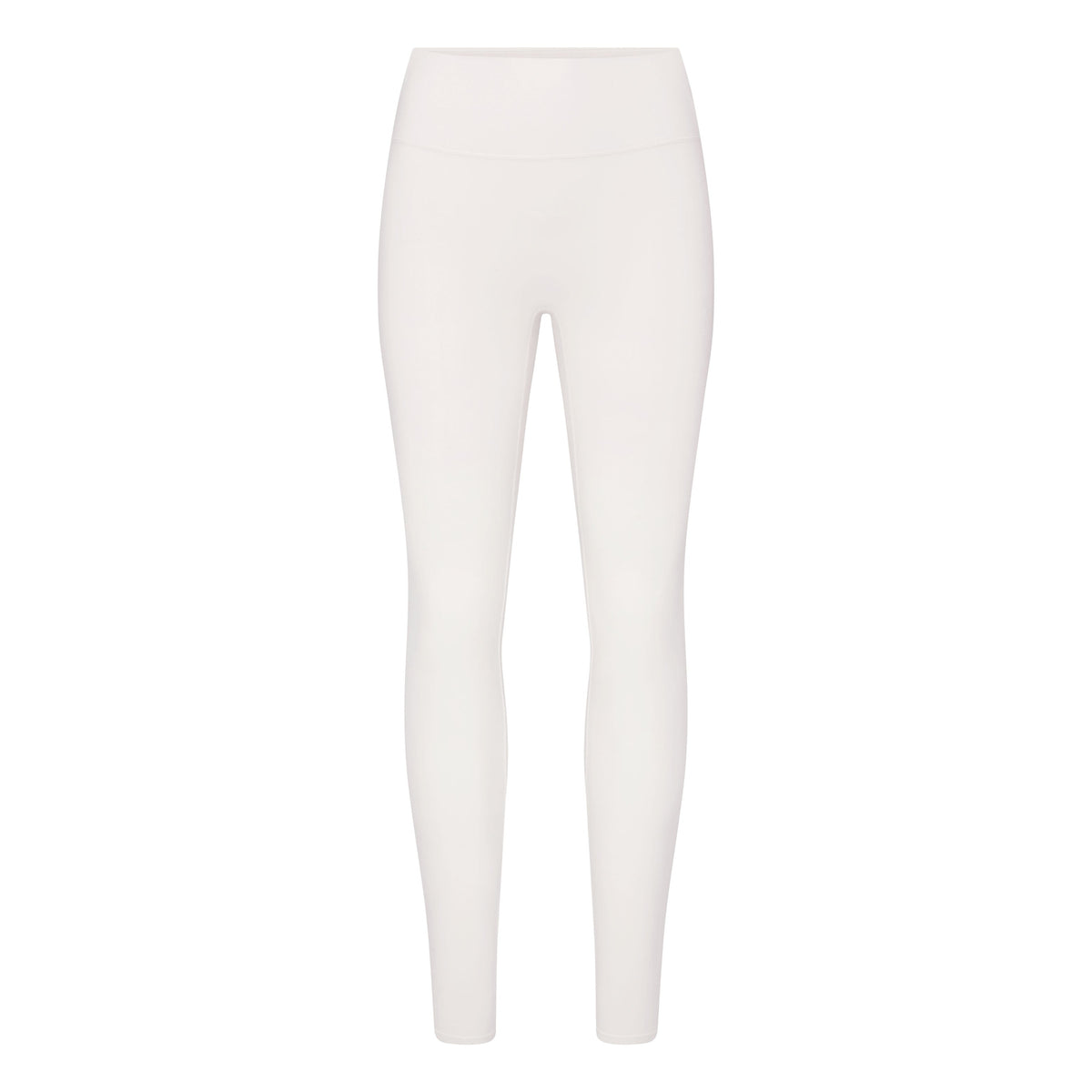 NikeSKIMS MATTE 26" LEGGING | IVORY LAYS FLAT ON A WHITE BACKGROUND | FLT