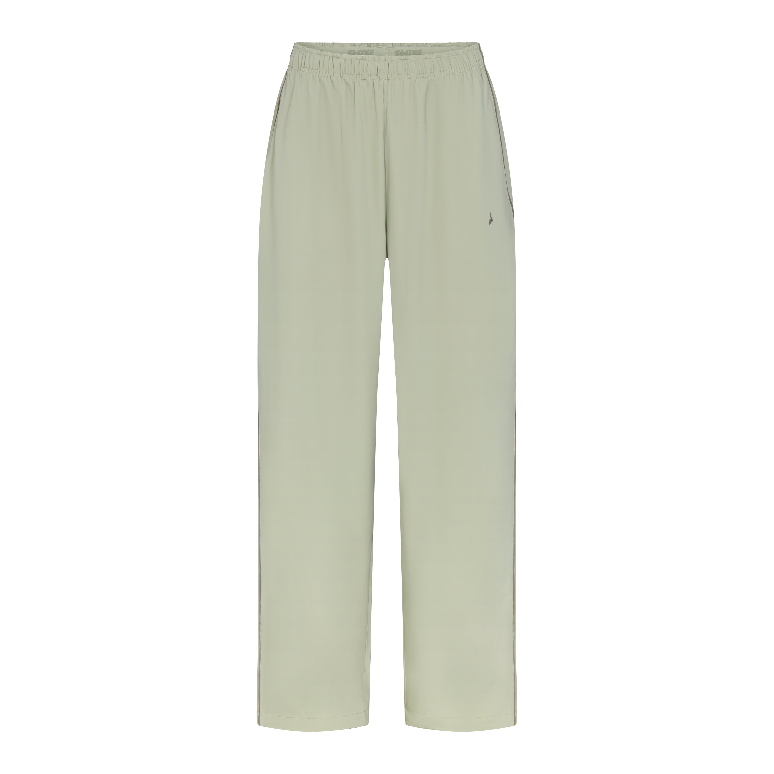 NikeSKIMS STRETCH NYLON OVERSIZED PANT | TALC & LAYS FLAT ON A WHITE BACKGROUND | FLT