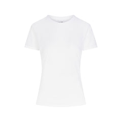 NikeSKIMS PERFORMANCE COTTON BLEND SHORT SLEEVE TOP | SNOW & LAYS FLAT ON A WHITE BACKGROUND | FLT