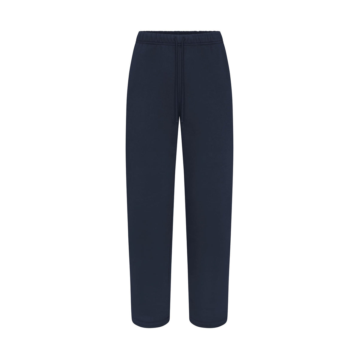FLEECE LOUNGE MENS CLASSIC STRAIGHT LEG PANT | NAVYFLAT ON A WHITE BACKGROUND | FLT