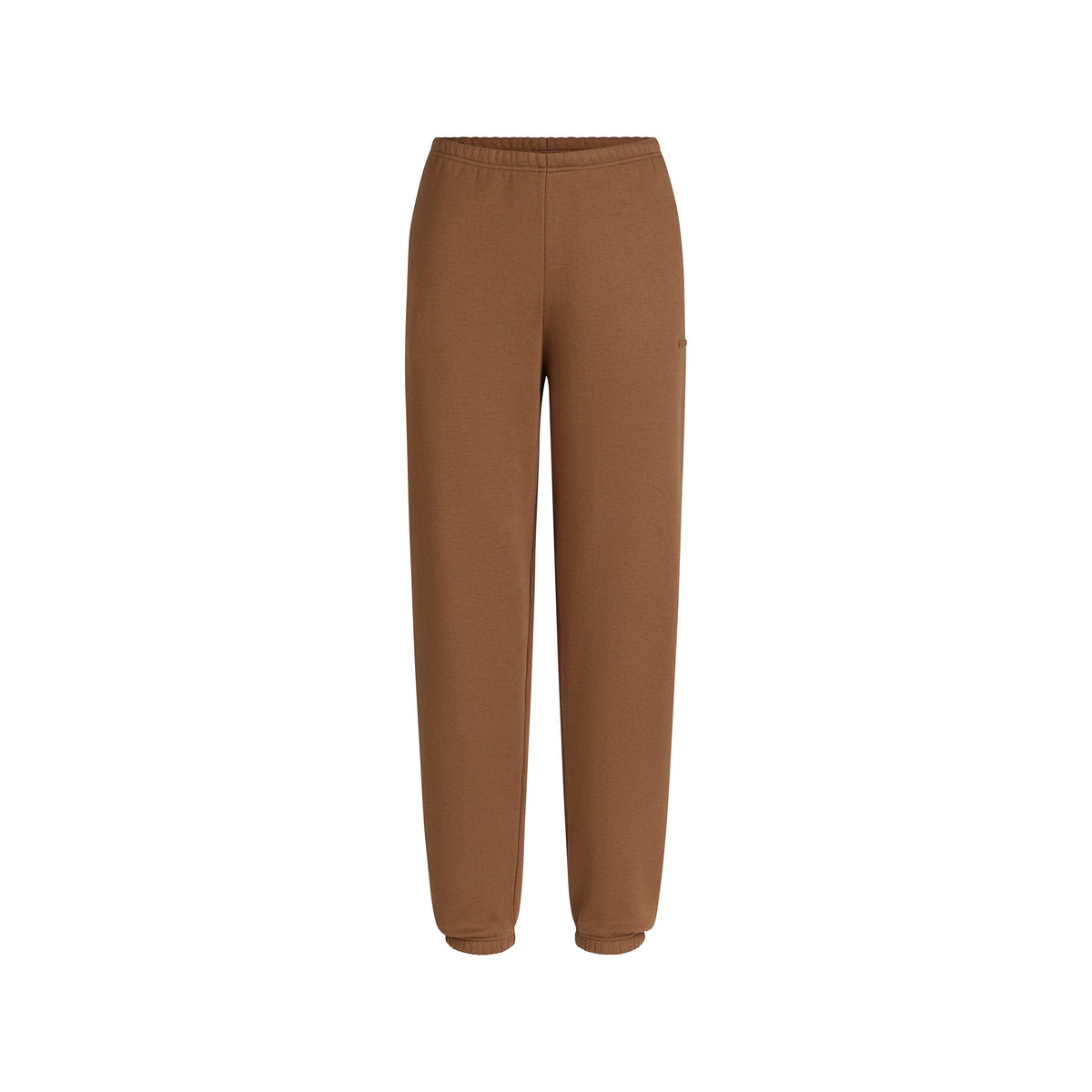 COTTON FLEECE CLASSIC JOGGER | BISON FLAT ON A WHITE BACKGROUND | FLT
