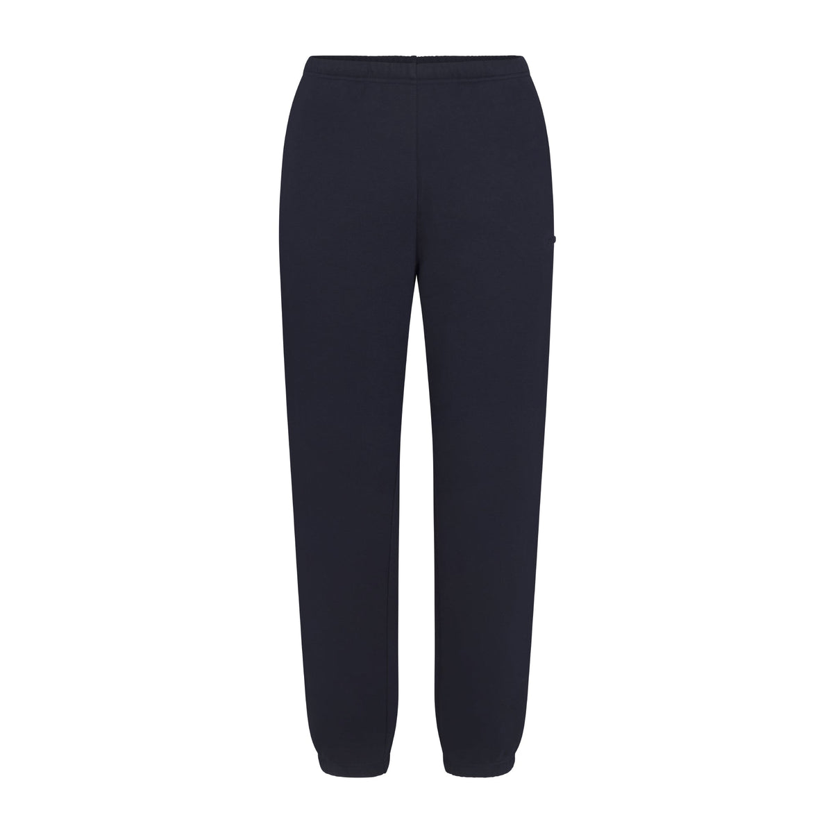 COTTON FLEECE CLASSIC JOGGER | NAVY FLAT ON A WHITE BACKGROUND | FLT