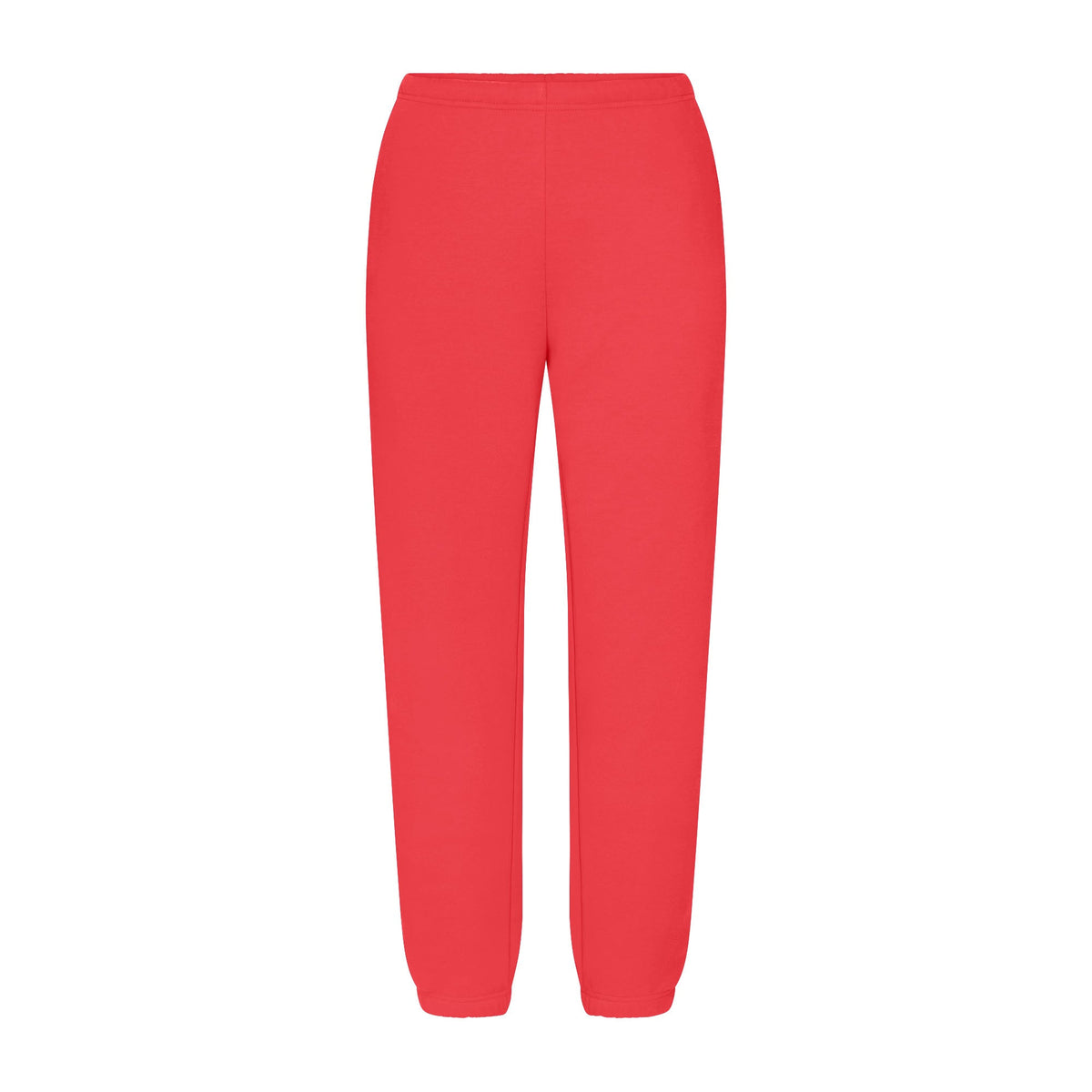 COTTON FLEECE CLASSIC JOGGER | WASHED RED FLAT ON A WHITE BACKGROUND | FLT