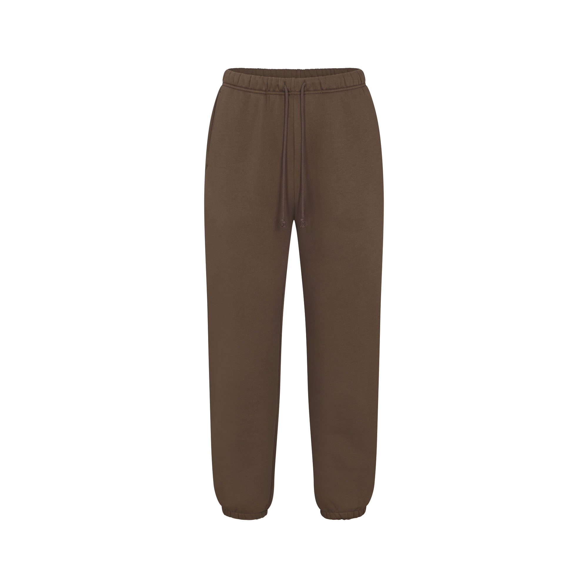 FLEECE LOUNGE MENS RELAXED JOGGER | DRIFTWOOD FLAT ON A WHITE BACKGROUND | FLT