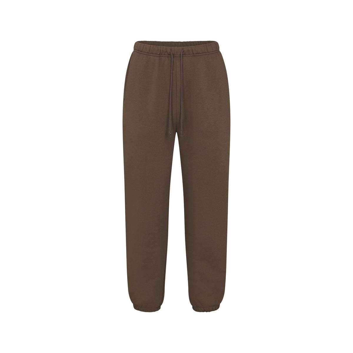 FLEECE LOUNGE MENS RELAXED JOGGER | DRIFTWOOD FLAT ON A WHITE BACKGROUND | FLT