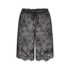 ULTRA FINE LACE SHORT | OBSIDIAN FLAT ON A WHITE BACKGROUND | FLT