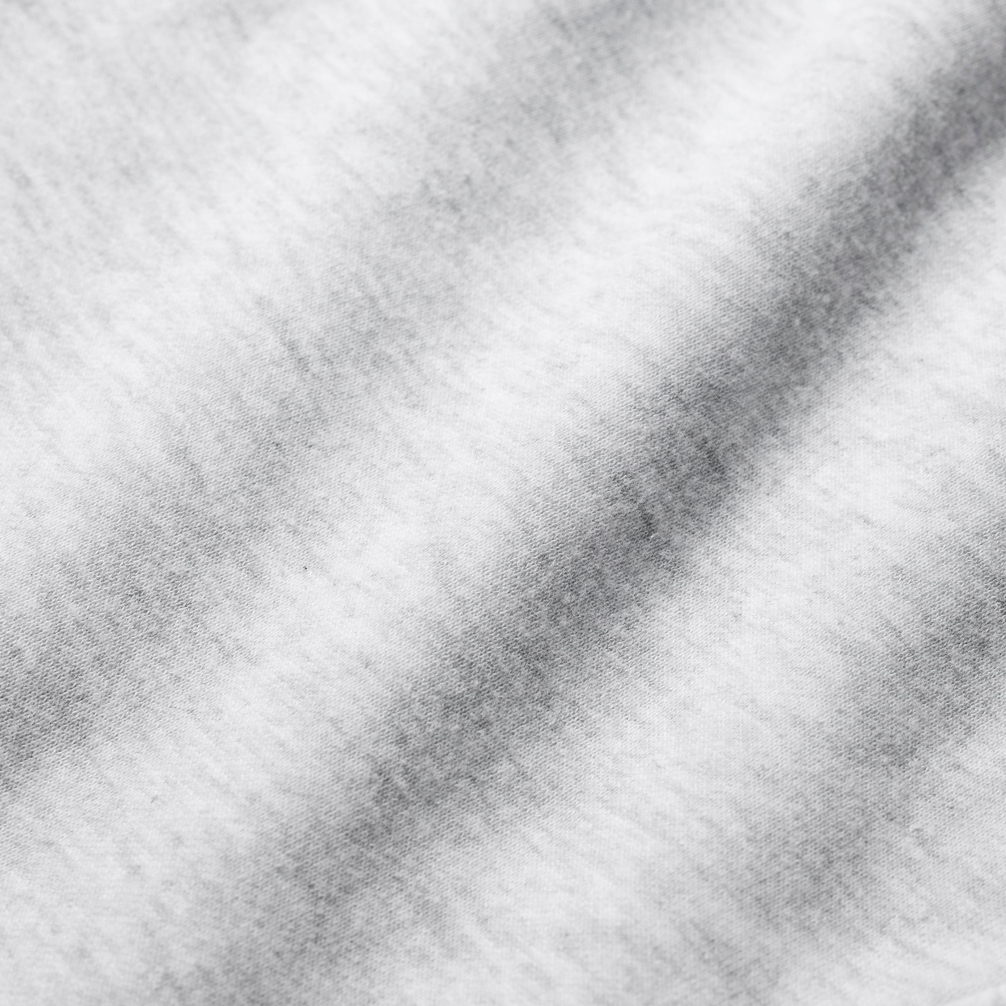 COTTON FLEECE FOLDOVER MINI SKIRT | LIGHT HEATHER GREY ADDITIONAL FABRIC DETAILS | about this fabric