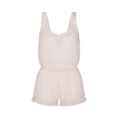 VOILE SLEEP ONESIE | LIGHT LILAC FLAT ON A WHITE BACKGROUND | FLT