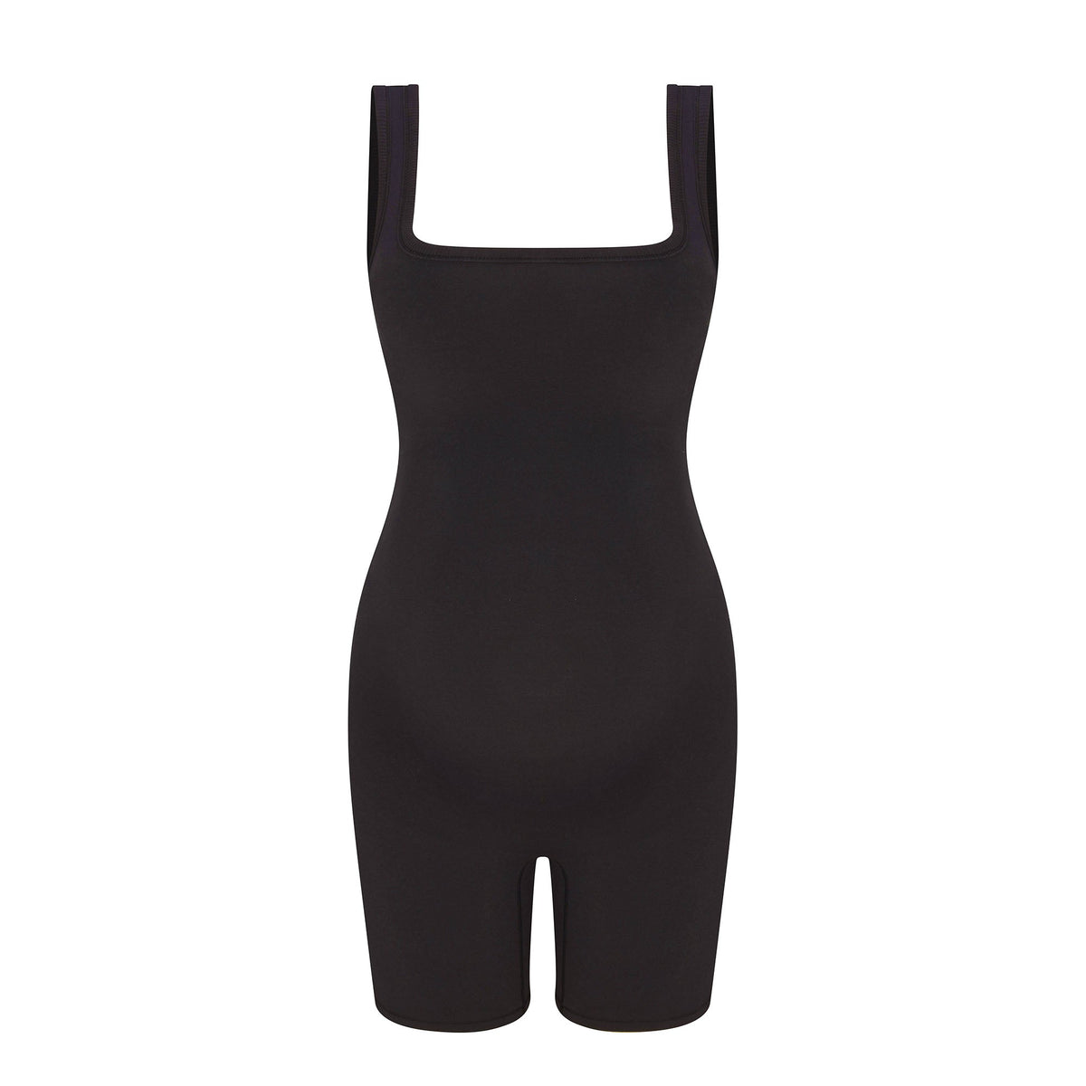COTTON JERSEY MATERNITY ONESIE | SOOT FLAT ON A WHITE BACKGROUND | FLT