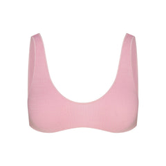 WOOL RIB BRALETTE | HALITE FLAT ON A WHITE BACKGROUND | FLT