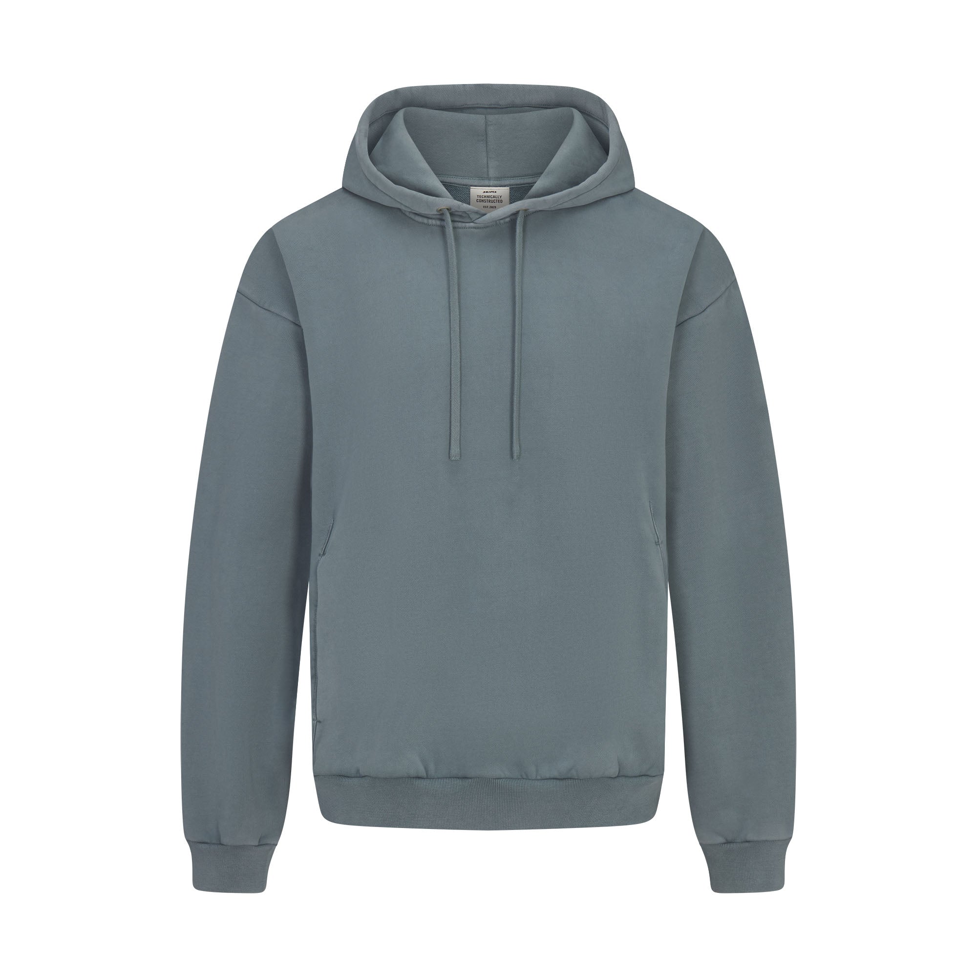 HEAVYWEIGHT FLEECE MENS HOODIE | KYANITE FLAT ON A WHITE BACKGROUND | FLT