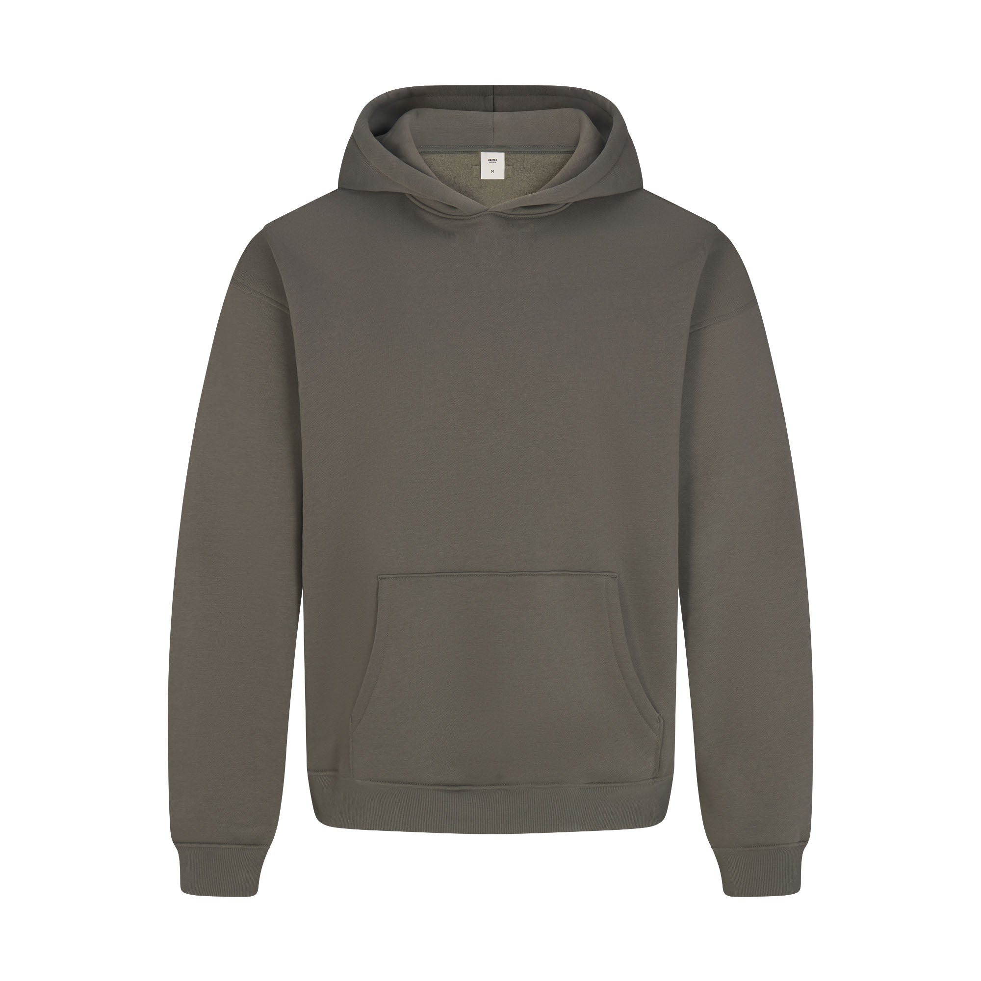 FLEECE LOUNGE MENS CLASSIC HOODIE | JUNGLE FLAT ON A WHITE BACKGROUND | FLT
