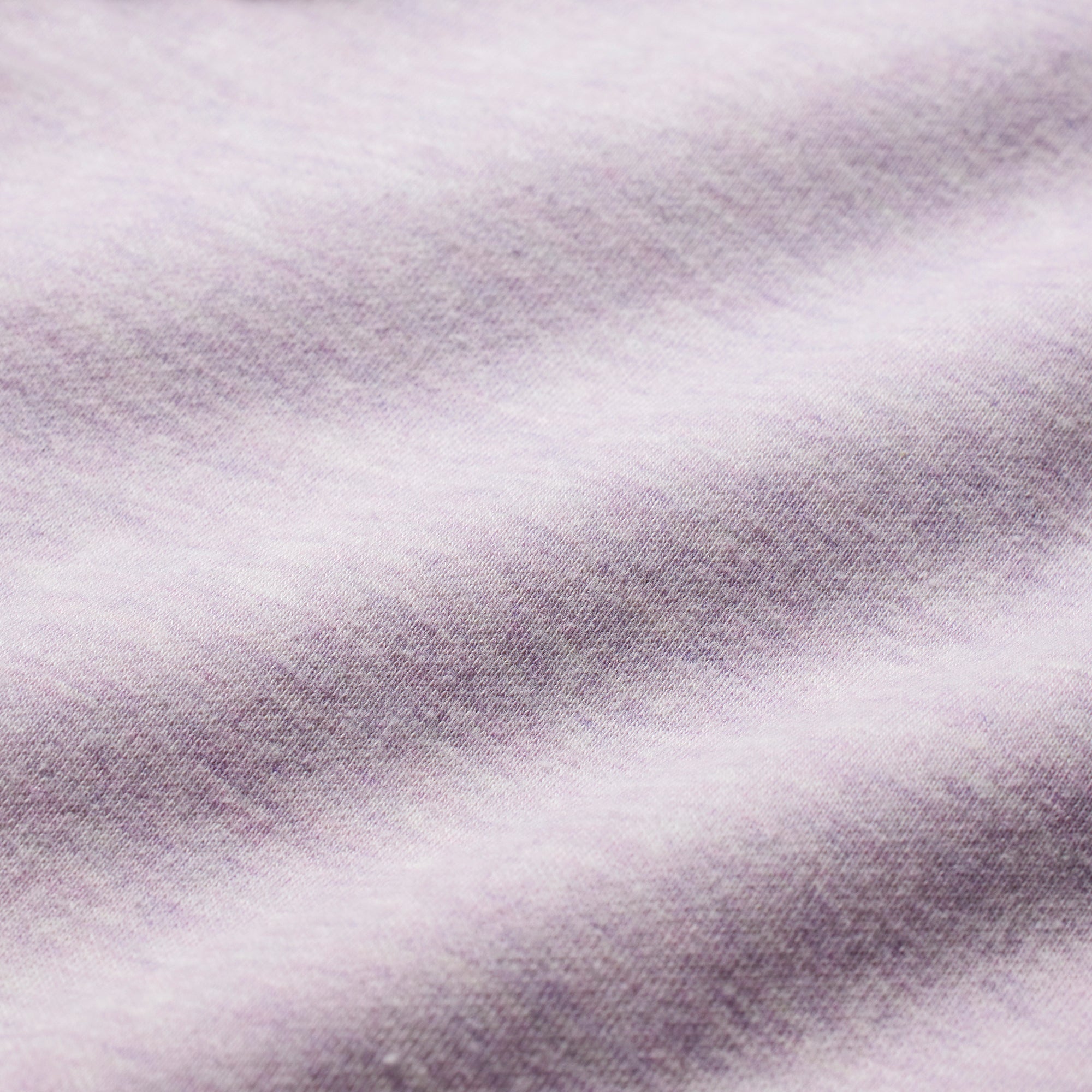 COTTON FLEECE CLASSIC ZIP UP HOODIE | PURPLE HEATHER ADDITIONAL FABRIC DETAILS | about this fabric
