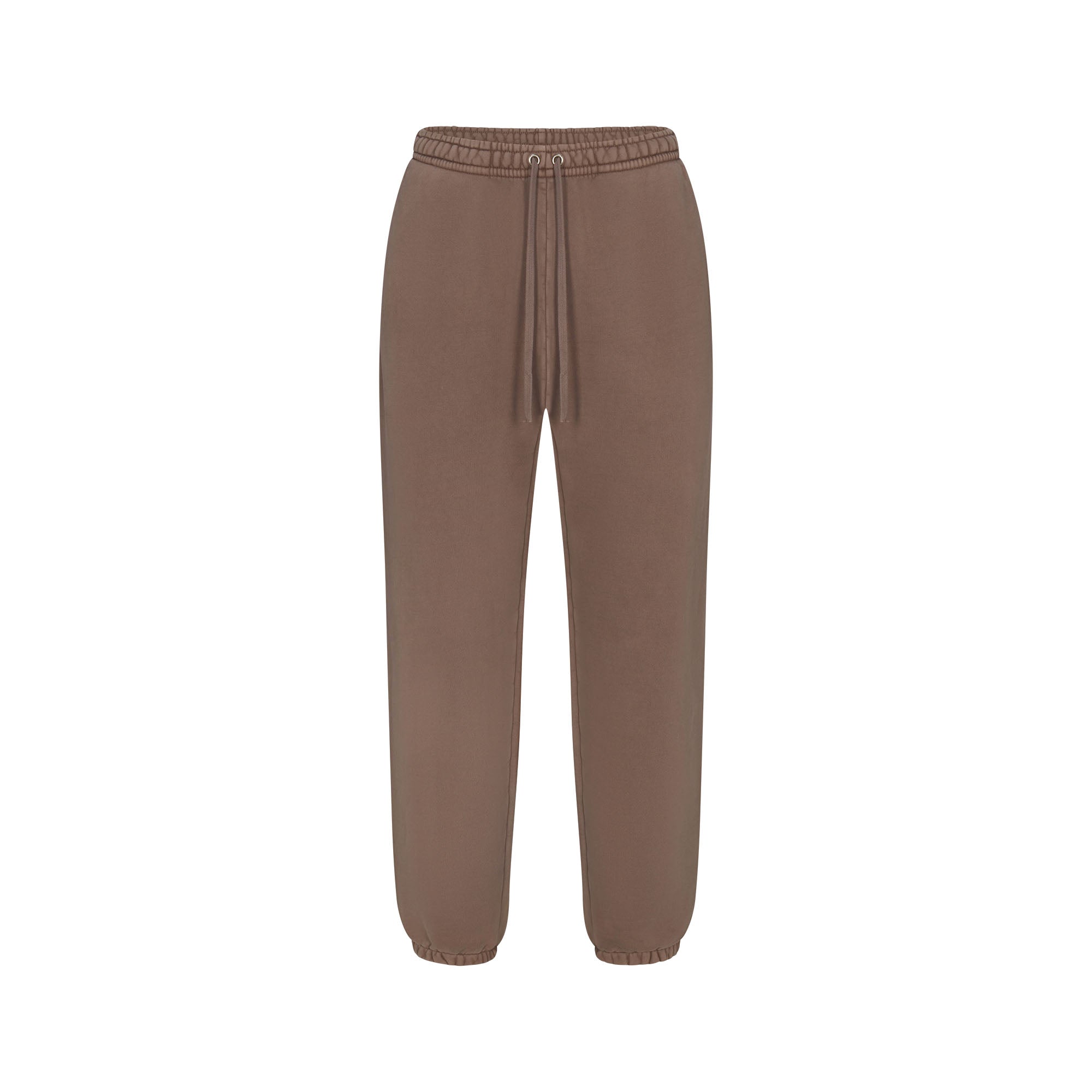HEAVYWEIGHT FLEECE MENS JOGGER | TRUFFLE FLAT ON A WHITE BACKGROUND | FLT