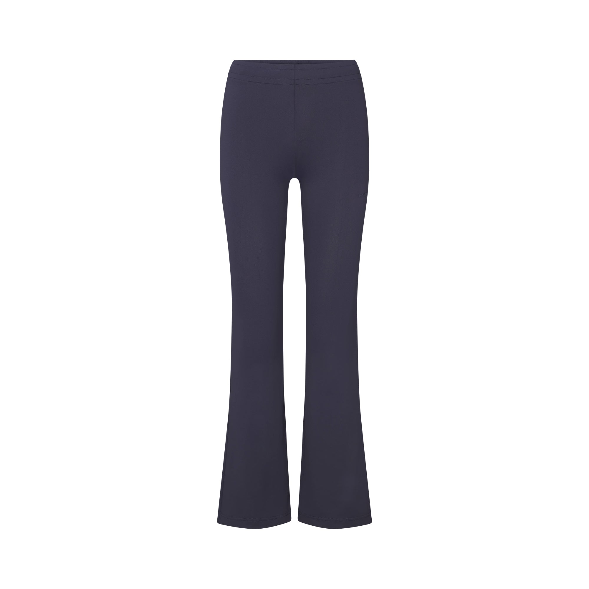 NikeSKIMS AIRY STRAIGHT LEG PANT | DEEP ROYAL FLAT ON A WHITE BACKGROUND | FLT