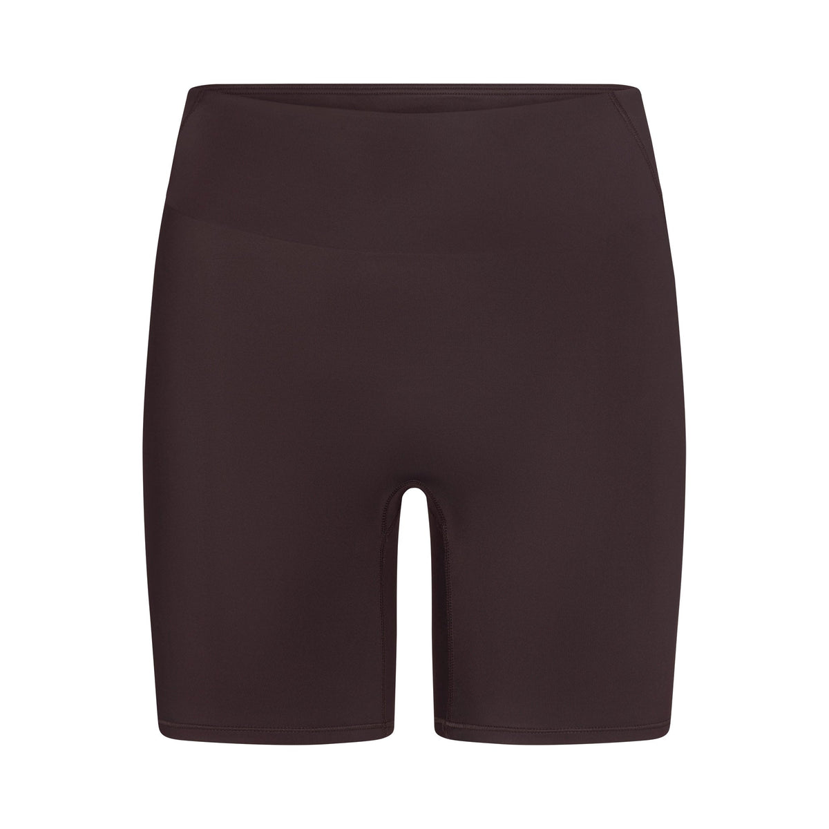 NikeSKIMS SHINE BONDED WAIST 5" BIKER SHORT | PHOENIX FLAT ON A WHITE BACKGROUND | FLT