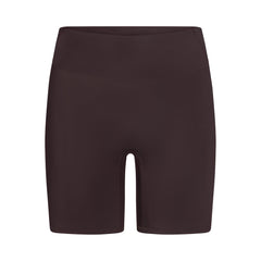 NikeSKIMS SHINE BONDED WAIST 5" BIKER SHORT | PHOENIX FLAT ON A WHITE BACKGROUND | FLT
