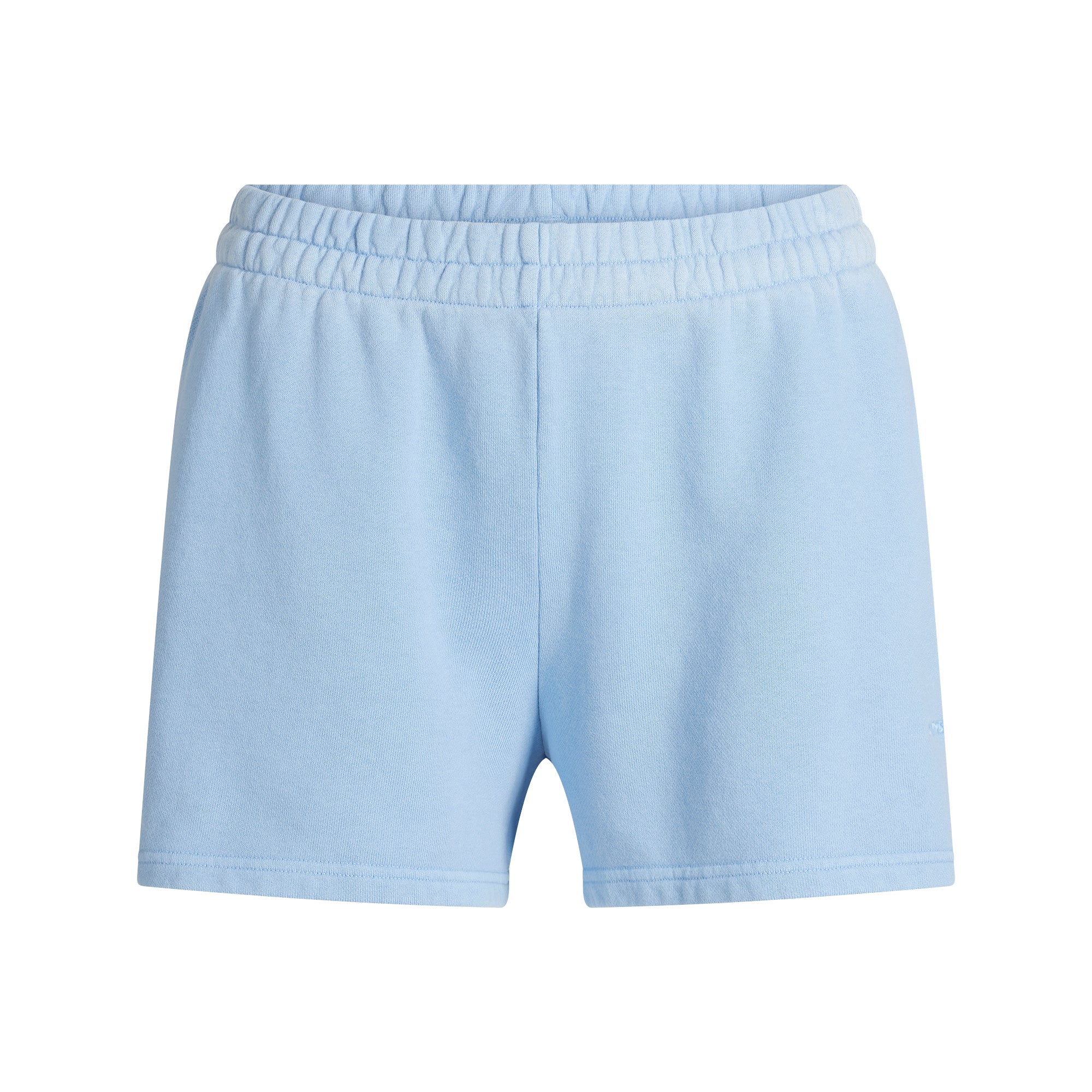 FRENCH TERRY CLASSIC SHORT | BLUE BELL FLAT ON A WHITE BACKGROUND | FLT