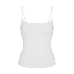 COTTON JERSEY CAMI MARBLE FLAT ON A WHITE BACKGROUND | FLT | FLT