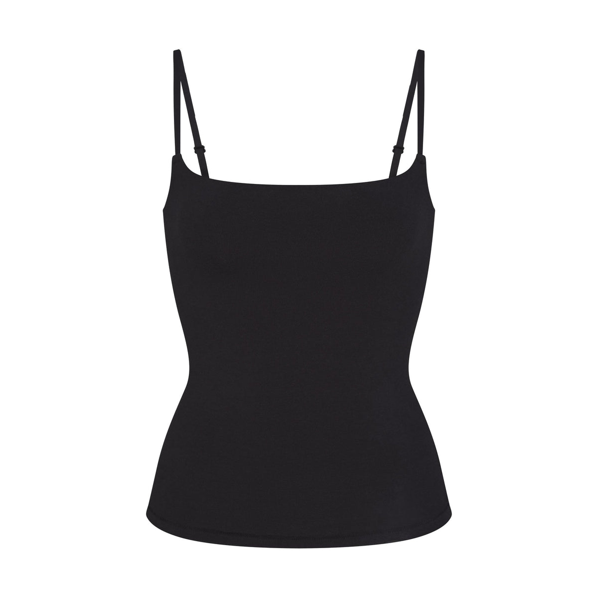 COTTON JERSEY CAMI | SOOT FLAT ON A WHITE BACKGROUND | FLT