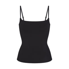 COTTON JERSEY CAMI | SOOT FLAT ON A WHITE BACKGROUND | FLT