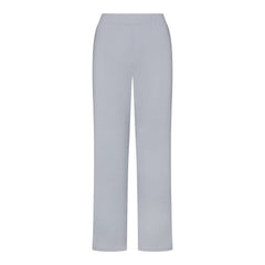 SKIMS SLEEP STRAIGHT LEG PANT | ZEN BLUE FLAT ON A WHITE BACKGROUND | FLT