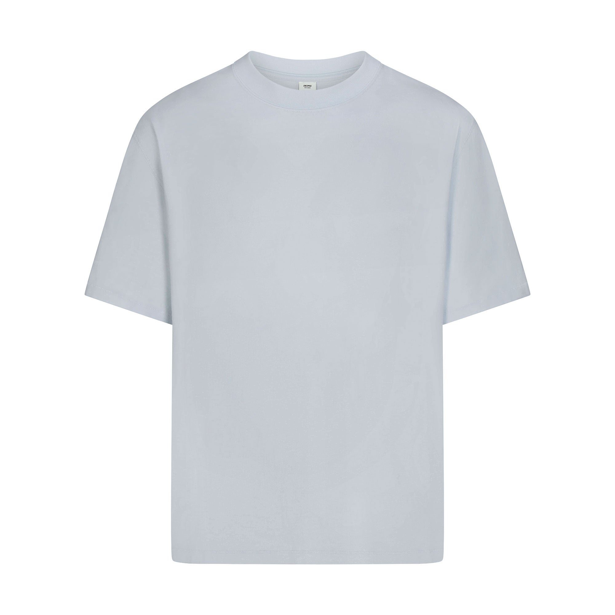 HEAVYWEIGHT COTTON MENS RELAXED T-SHIRT | ATMOSPHERE FLAT ON A WHITE BACKGROUND | FLT