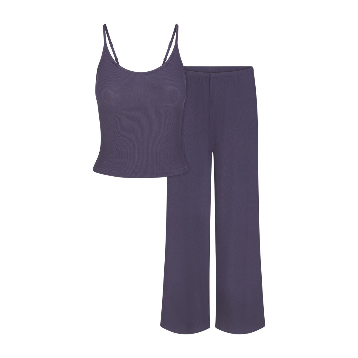 SOFT LOUNGE TANK SLEEP SET | SLEET FLAT ON A WHITE BACKGROUND | FLT