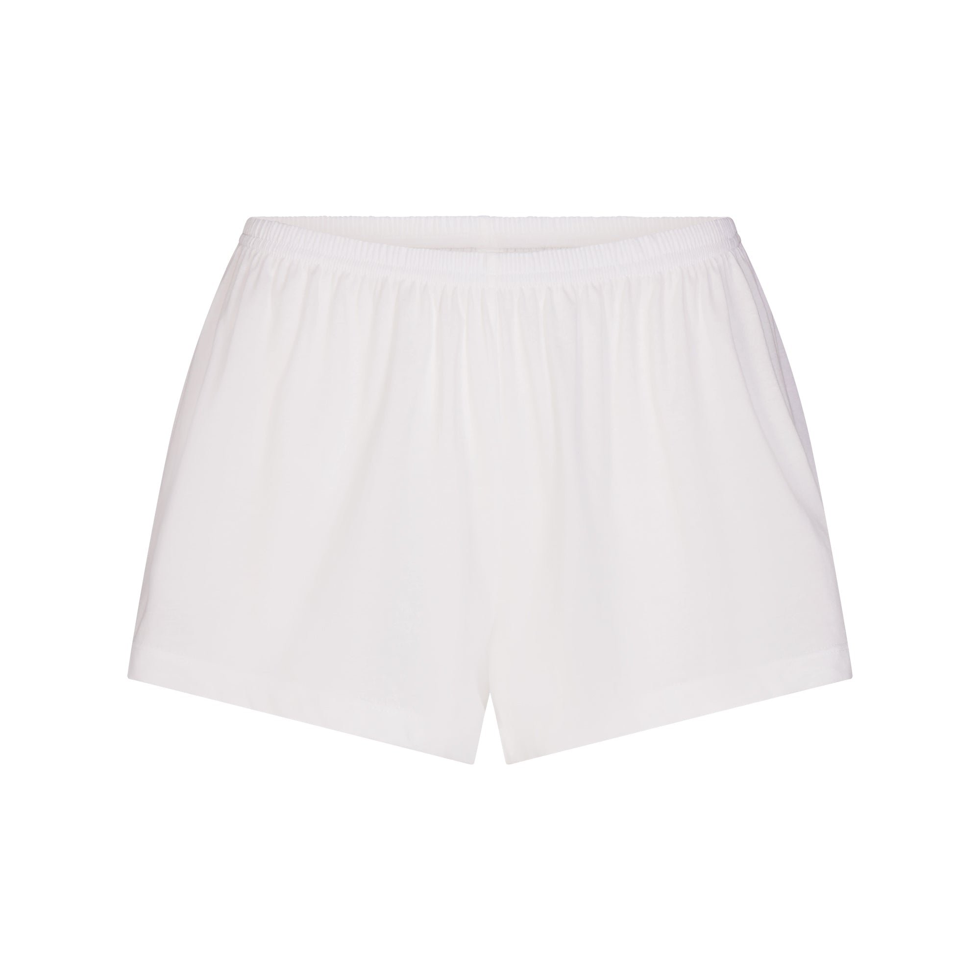 ORGANIC COTTON SLEEP SHORT SLEEVE SET | SNOW FLAT ON A WHITE BACKGROUND | FLT