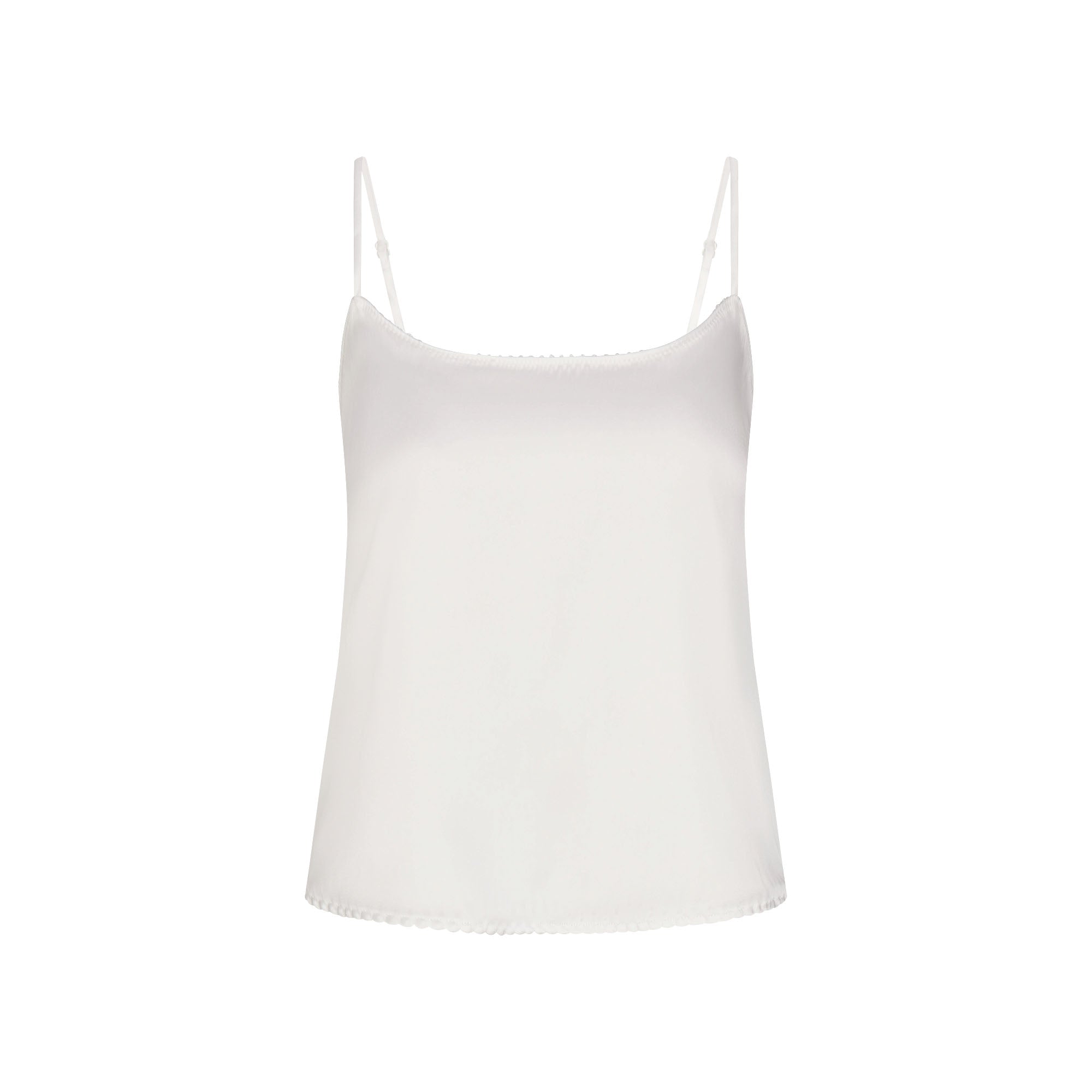 WOVEN SHINE CAMI AND SHORT SLEEP SET | IVORY ADDITIONAL FABRIC DETAILS
