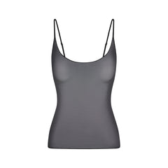 ULTRA FINE MESH CAMI | OBSIDIAN FLAT ON A WHITE BACKGROUND | FLT