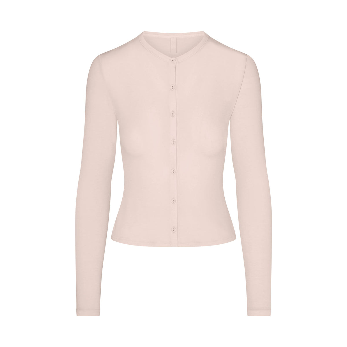 SHEER MODAL CARDIGAN | PRIMROSEFLAT ON A WHITE BACKGROUND | FLT