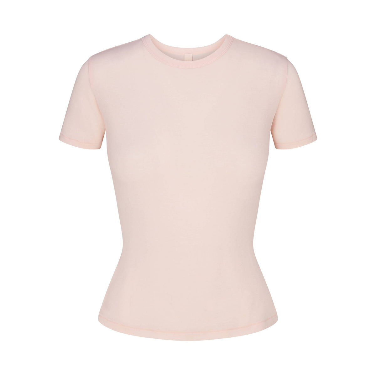 SHEER MODAL LONG T-SHIRT | PRIMROSE FLAT ON A WHITE BACKGROUND | FLT