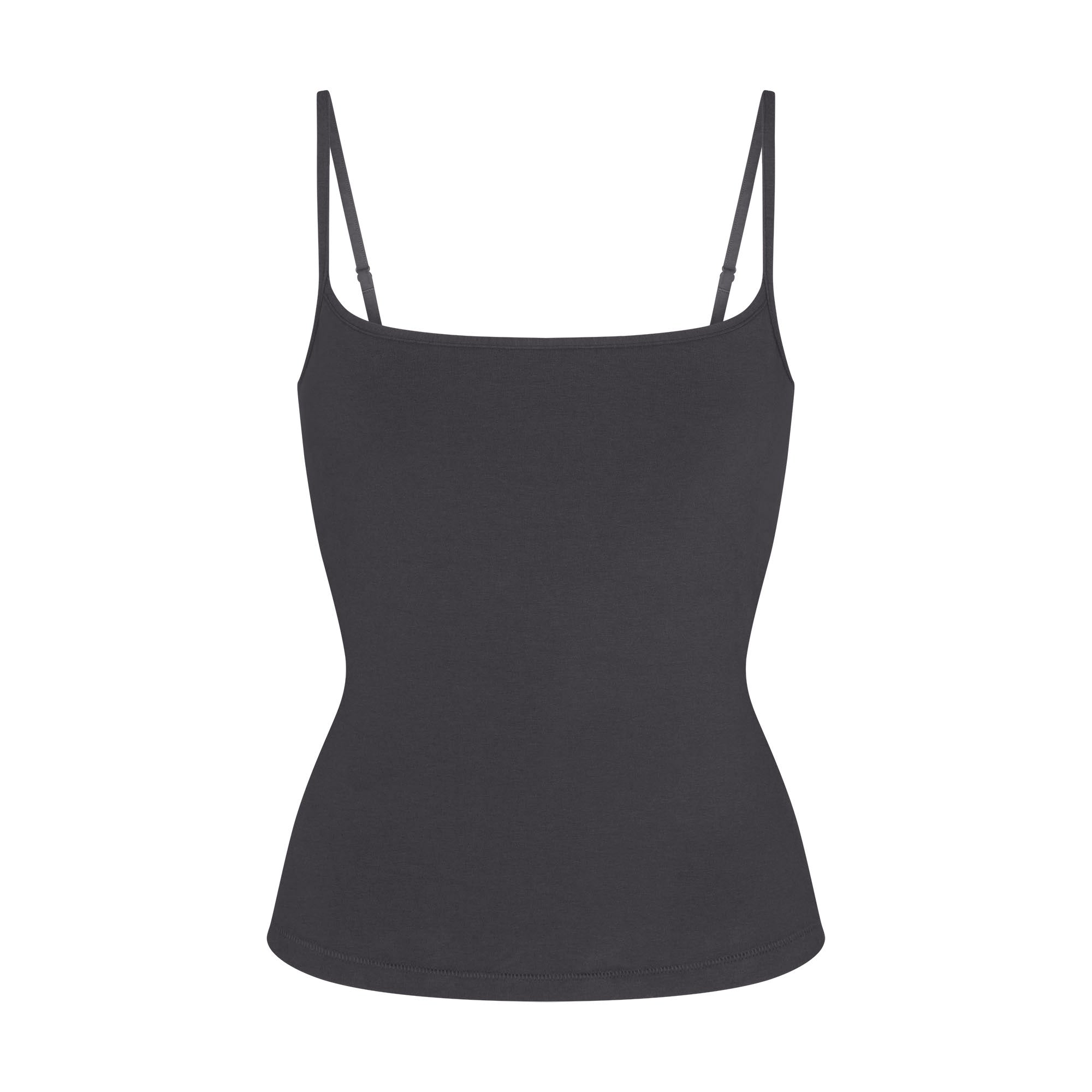 COTTON JERSEY SCOOP NECK CAMI | ASHFLAT ON A WHITE BACKGROUND | FLT