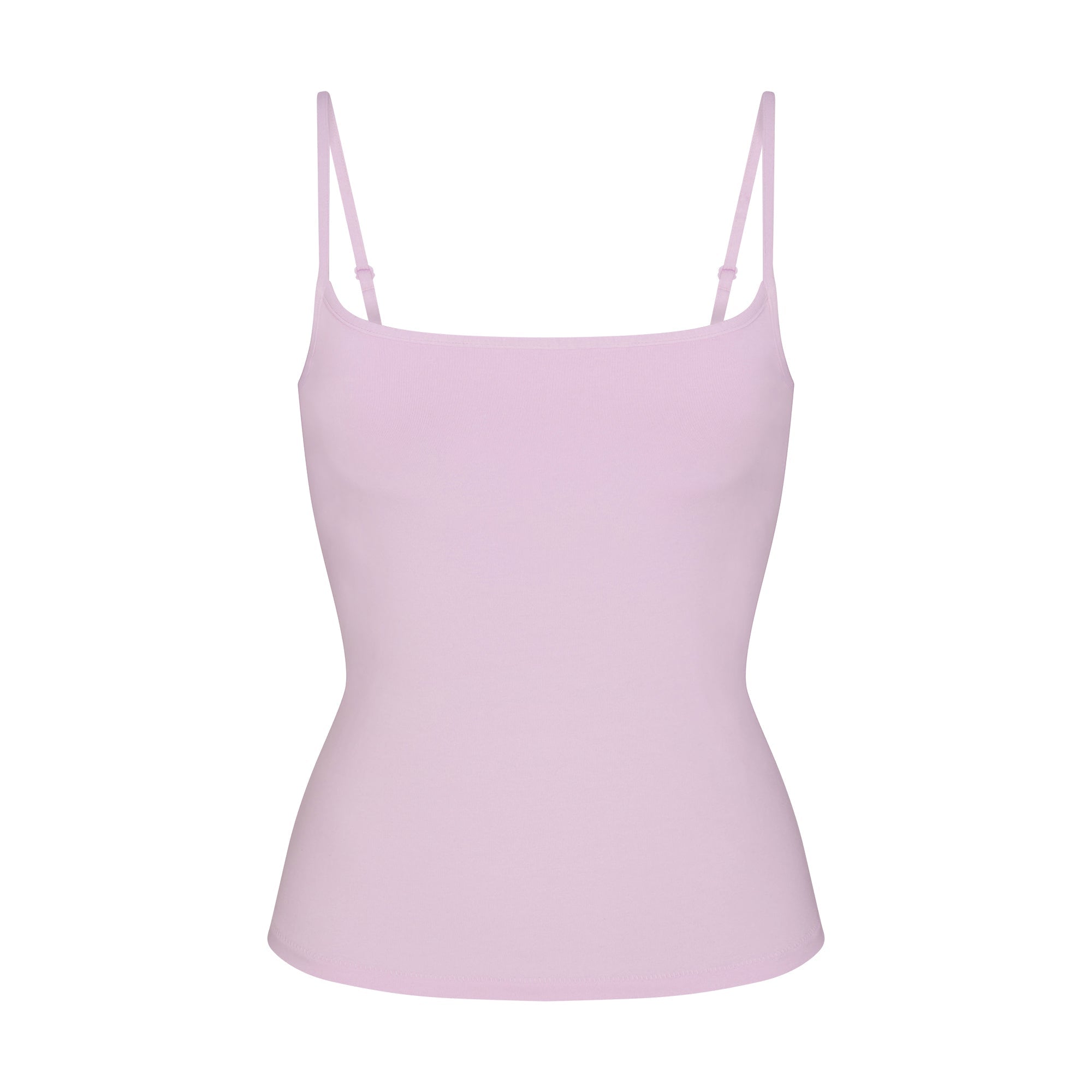 COTTON JERSEY SCOOP NECK CAMI | SUGAR PLUM FLAT ON A WHITE BACKGROUND | FLT