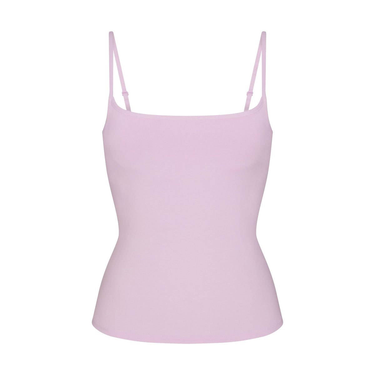 COTTON JERSEY SCOOP NECK CAMI | SUGAR PLUM FLAT ON A WHITE BACKGROUND | FLT