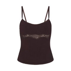 LACE KNIT TANK | PHOENIX FLAT ON A WHITE BACKGROUND | FLT