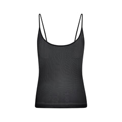 SLINKY KNIT CAMI | OBSIDIAN FLAT ON A WHITE BACKGROUND | FLT