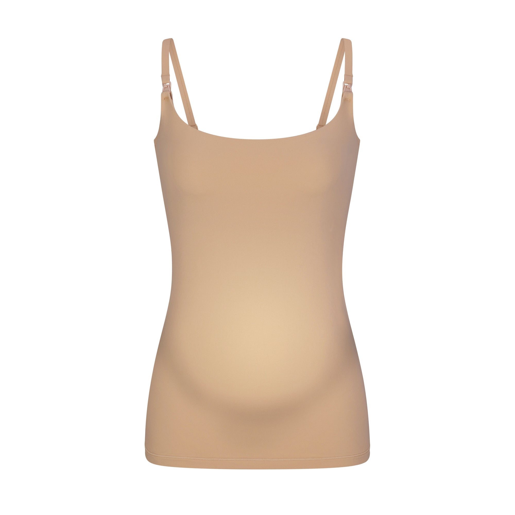 FITS EVERYBODY MATERNITY NURSING TANK  FLAT ON A WHITE BACKGROUND | FLT