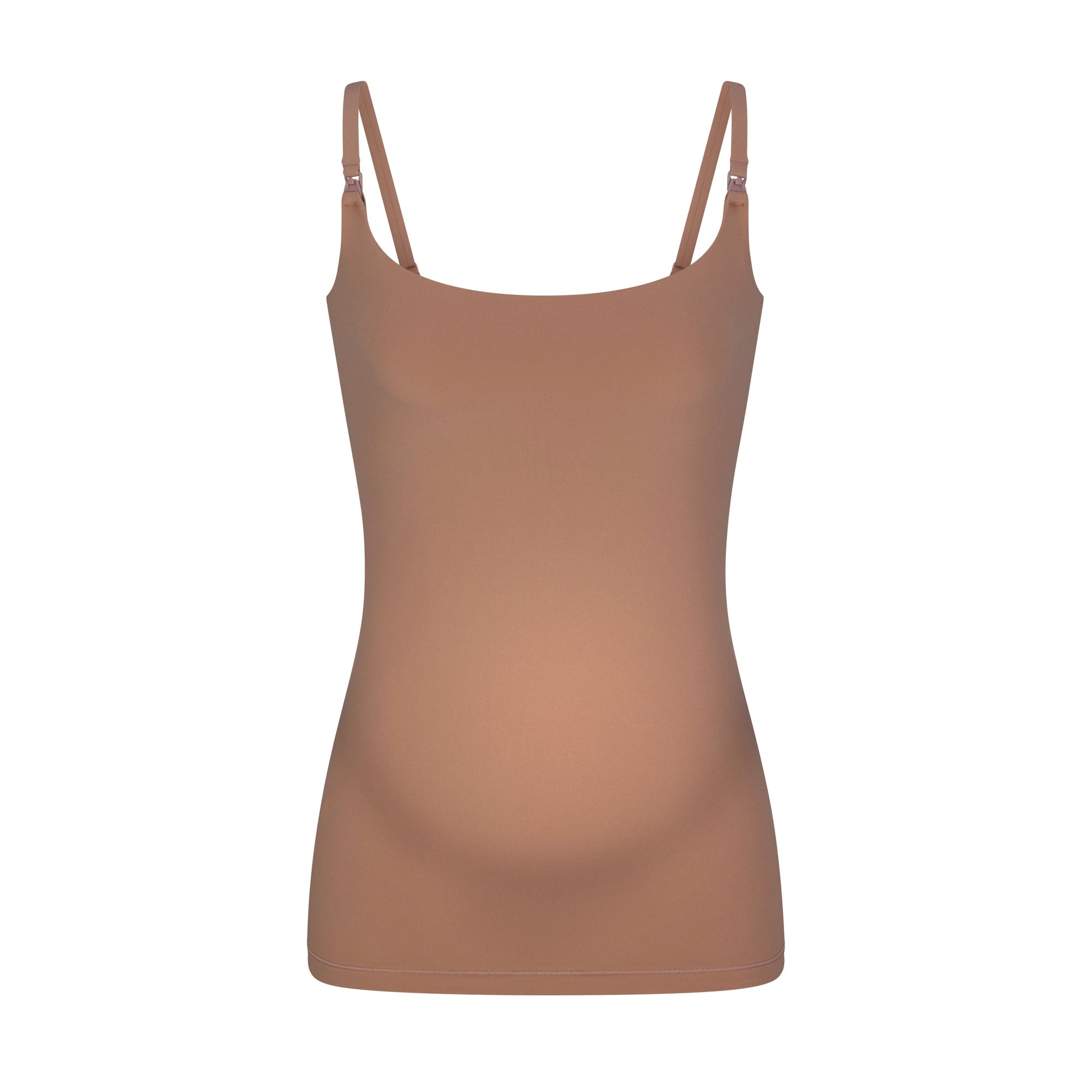 FITS EVERYBODY MATERNITY NURSING TANK  FLAT ON A WHITE BACKGROUND | FLT