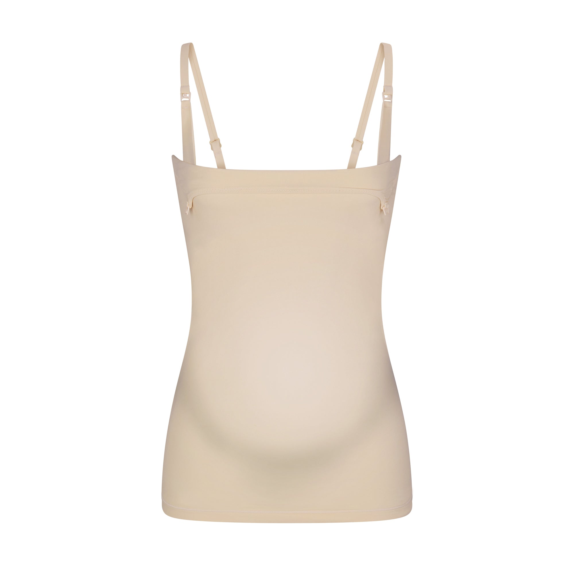FITS EVERYBODY MATERNITY NURSING TANK  FLAT ON A WHITE BACKGROUND | FLT