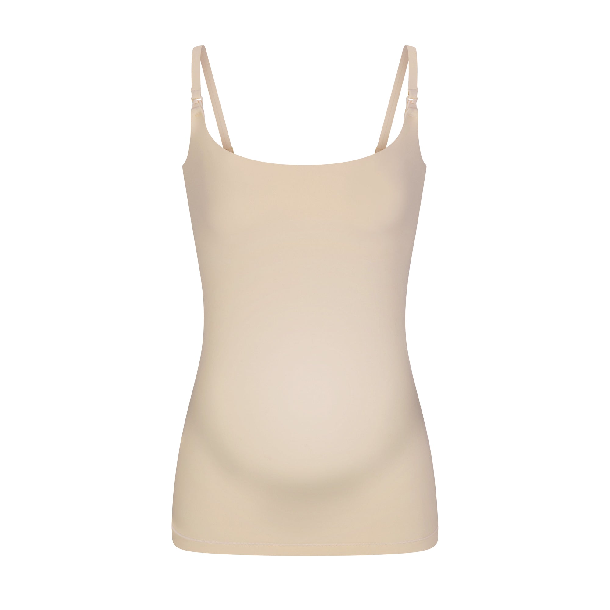 FITS EVERYBODY MATERNITY NURSING TANK  FLAT ON A WHITE BACKGROUND | FLT