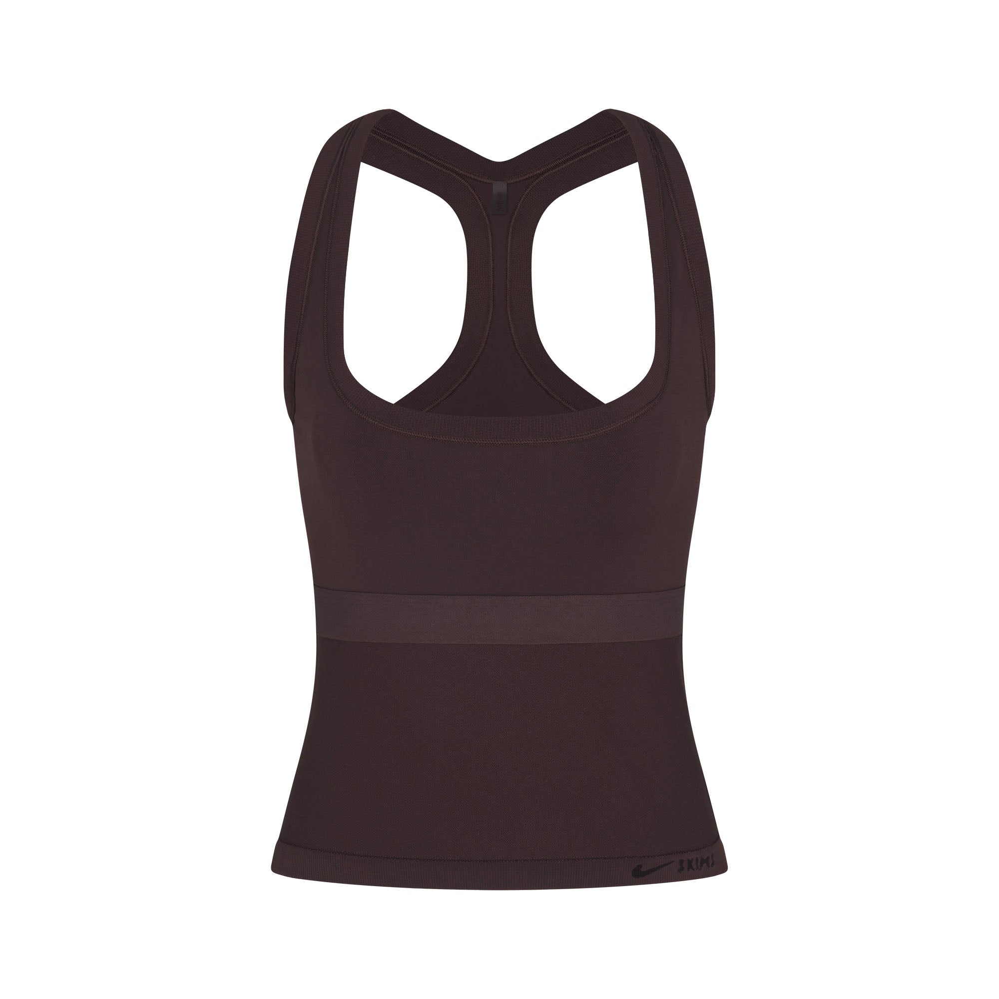 NikeSKIMS VINTAGE SEAMLESS RACER BACK TANK | PHOENIX FLAT ON A WHITE BACKGROUND | FLT