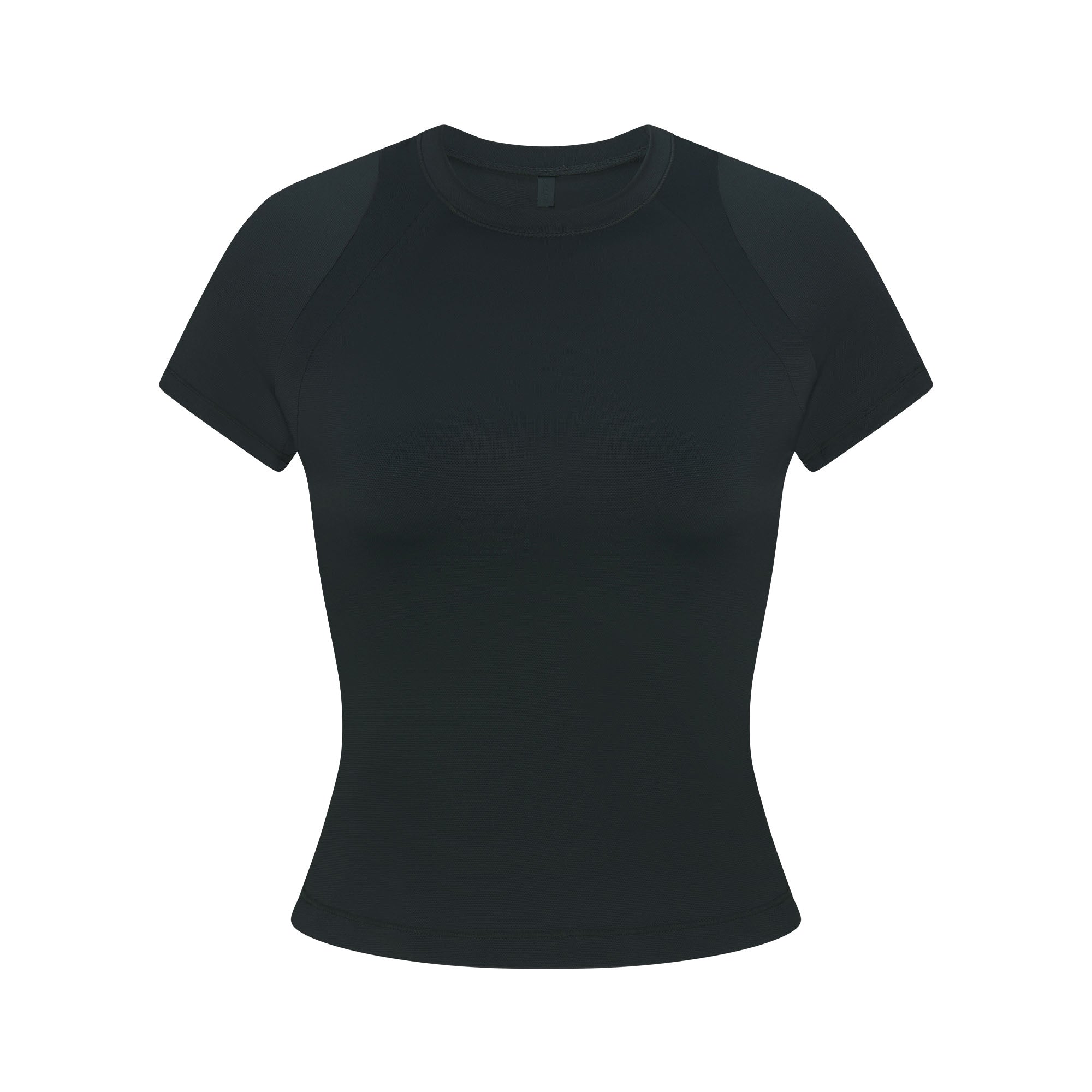 NikeSKIMS AIRY BABY TEE | DARK TEAL FLAT ON A WHITE BACKGROUND | FLT