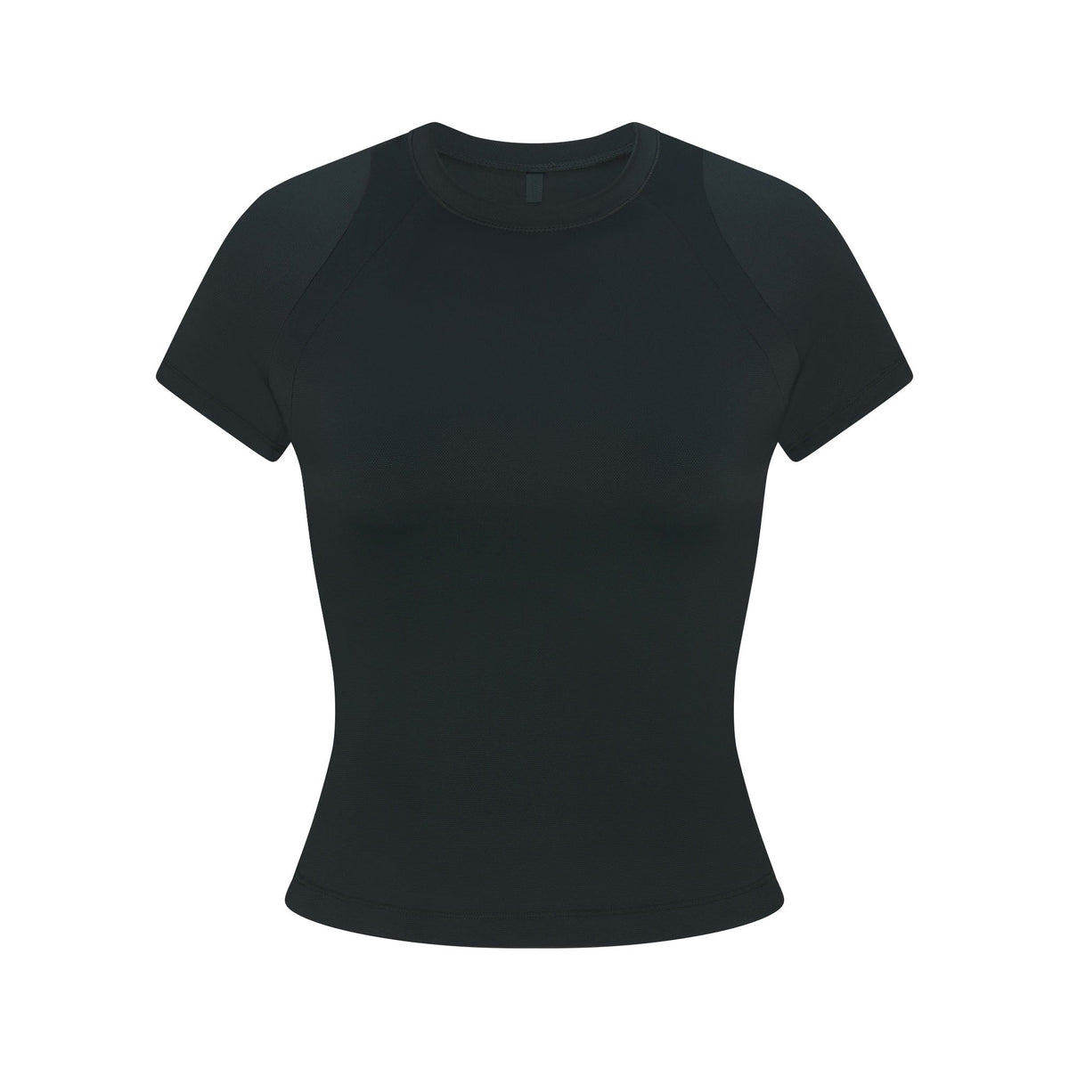 NikeSKIMS AIRY BABY TEE | DARK TEAL FLAT ON A WHITE BACKGROUND | FLT