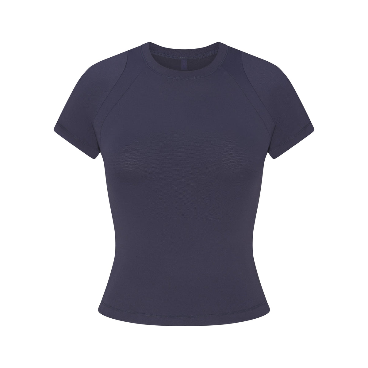 NikeSKIMS AIRY BABY TEE | DEEP ROYAL FLAT ON A WHITE BACKGROUND | FLT